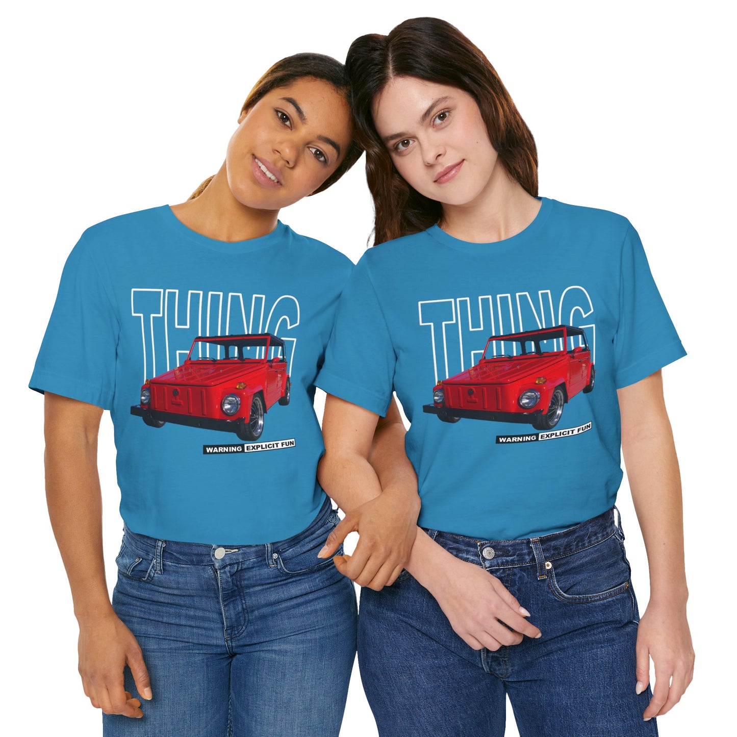 VW Thing "Warning: Explicit Fun" Graphic Tee