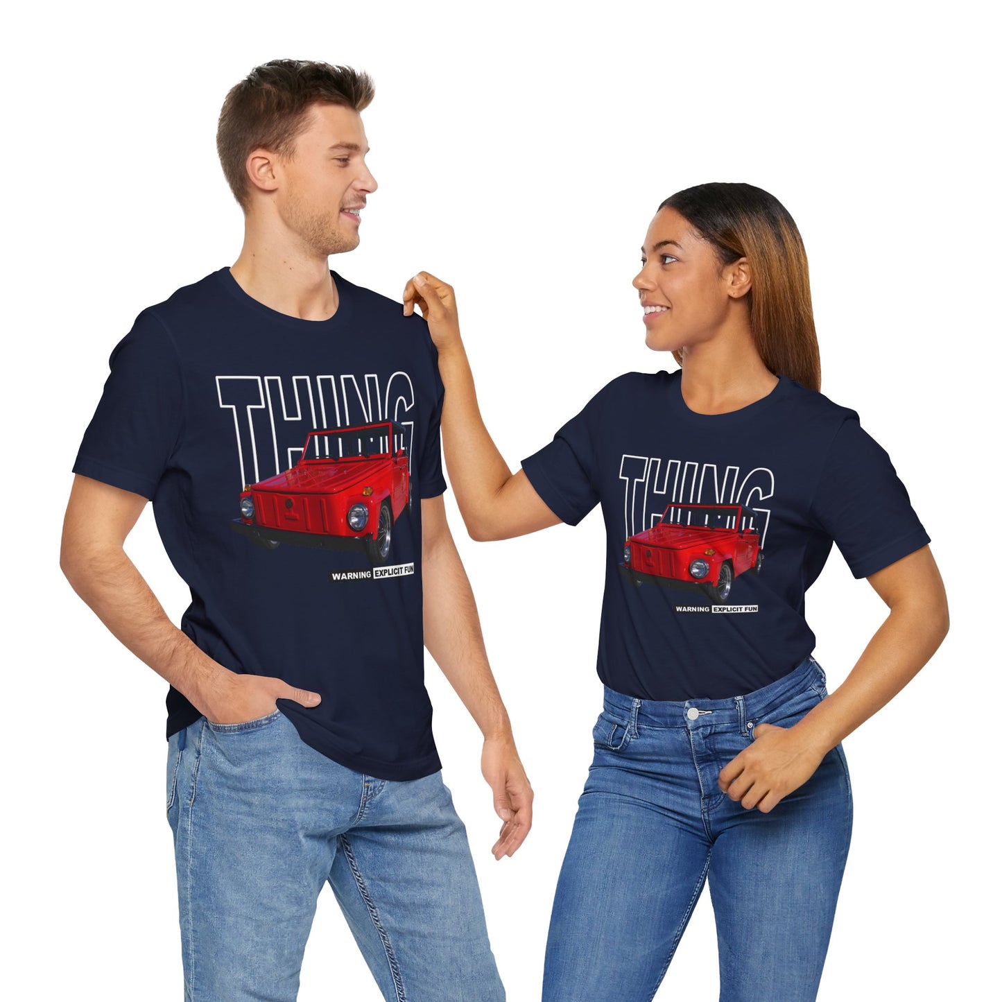 VW Thing "Warning: Explicit Fun" Graphic Tee