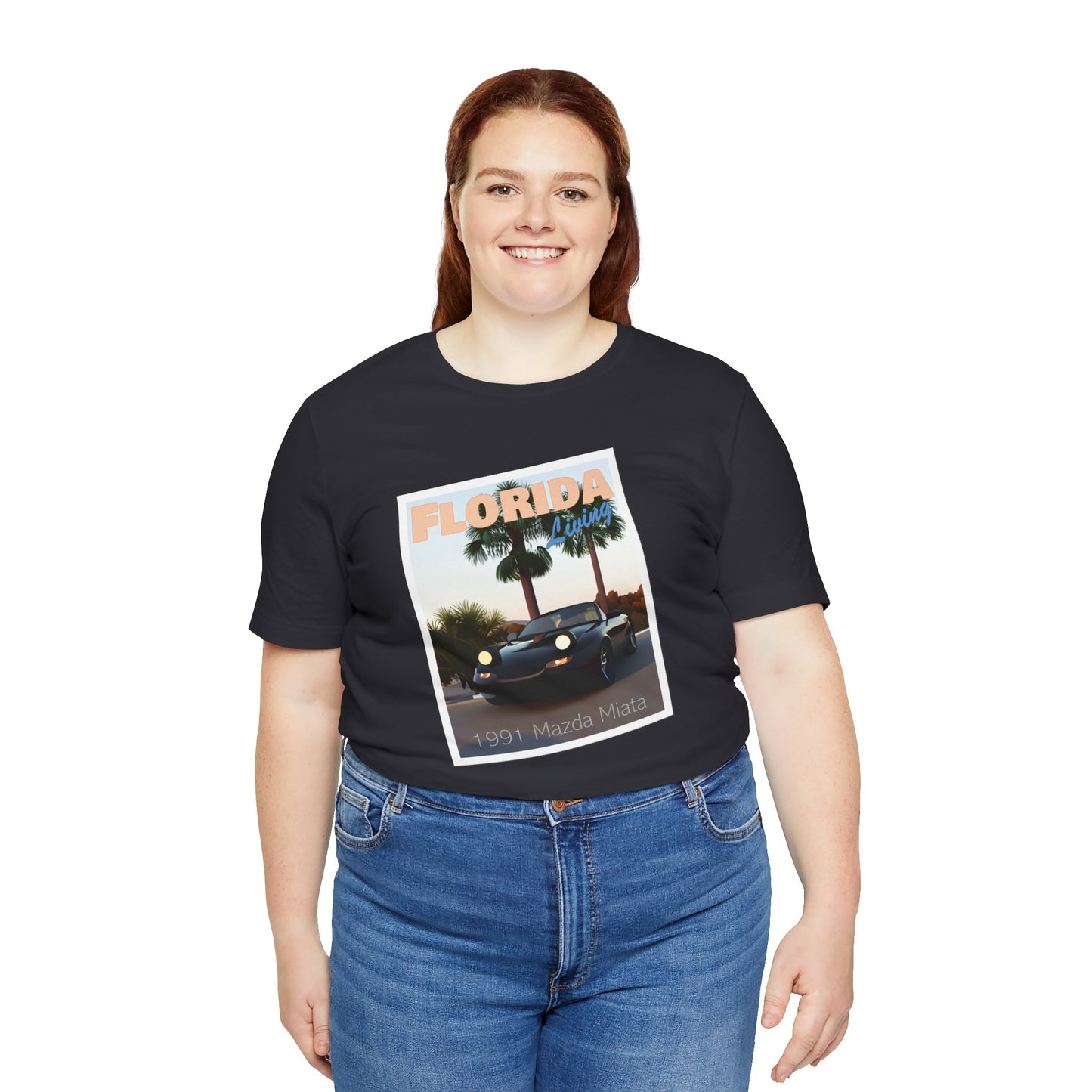 Mazda Miata Art Deco Vintage Tee