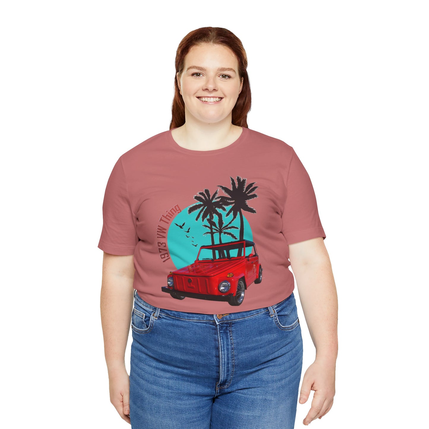 Retro VW Thing Beach Vibes Unisex Tee