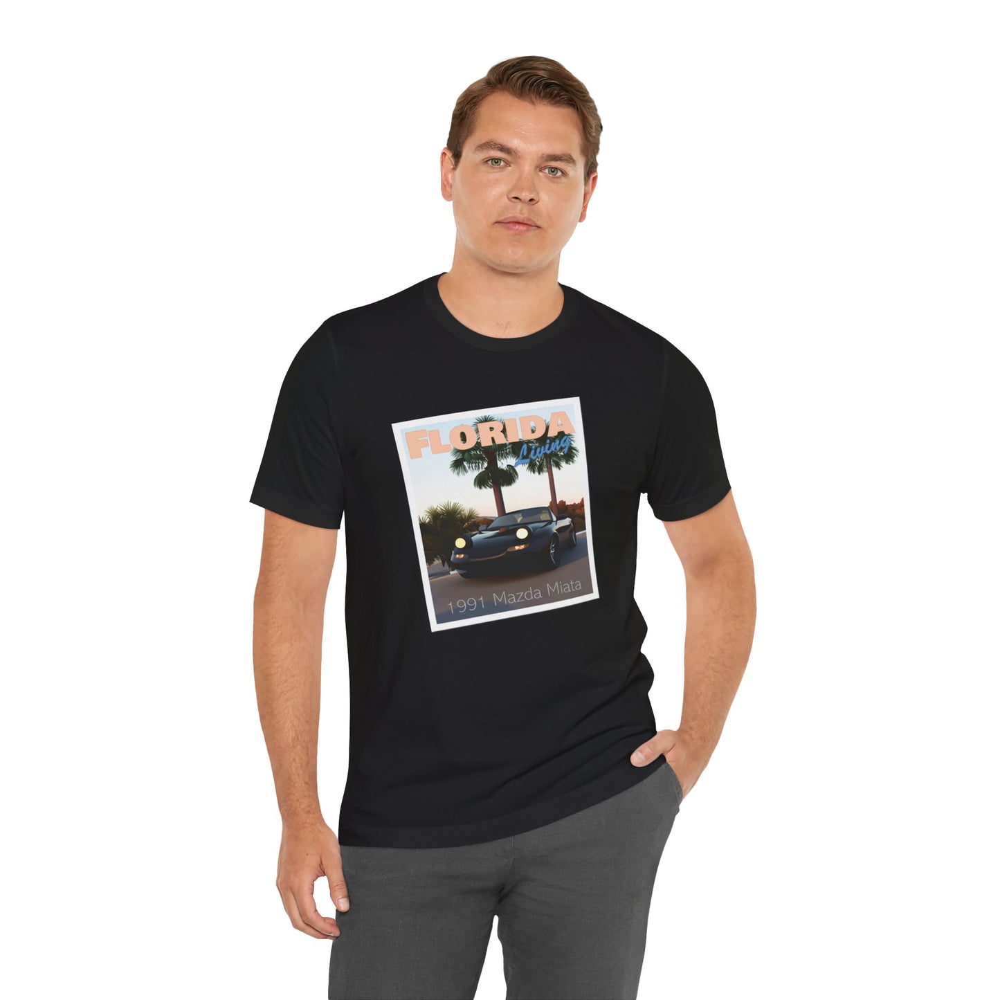Mazda Miata Art Deco Vintage Tee