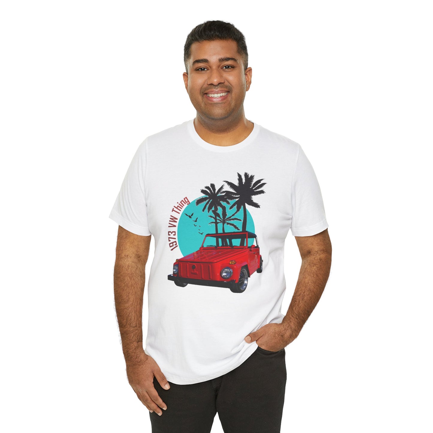 Retro VW Thing Beach Vibes Unisex Tee