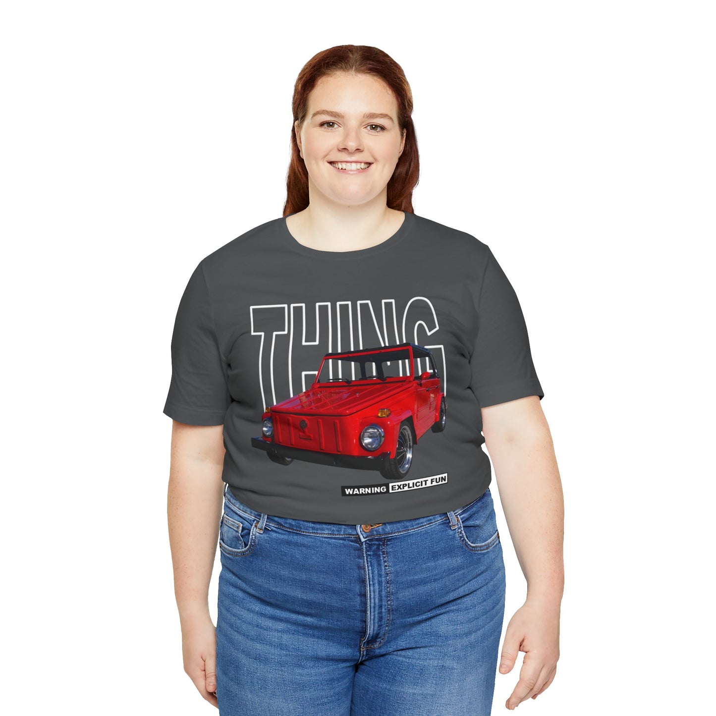 VW Thing "Warning: Explicit Fun" Graphic Tee