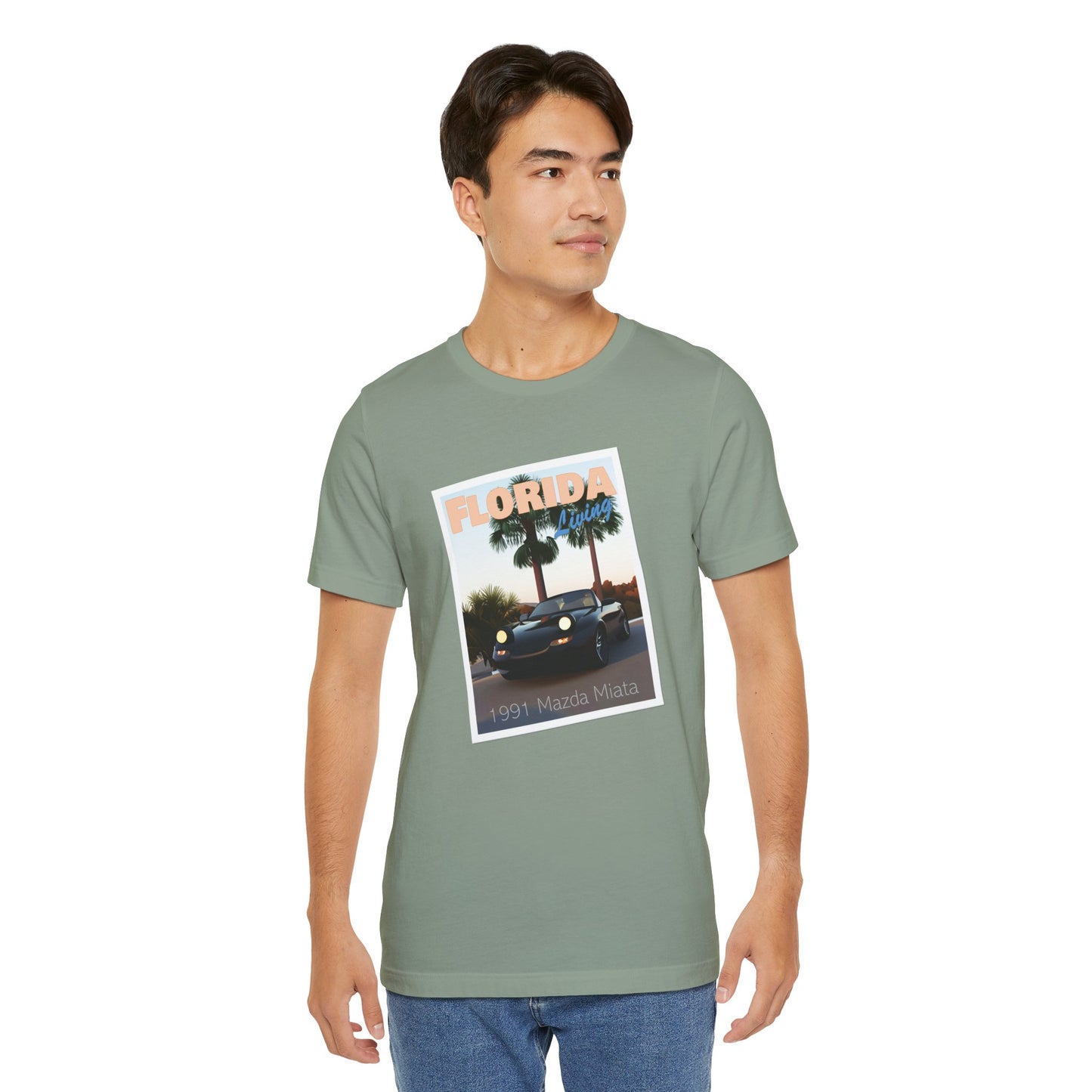 Mazda Miata Art Deco Vintage Tee