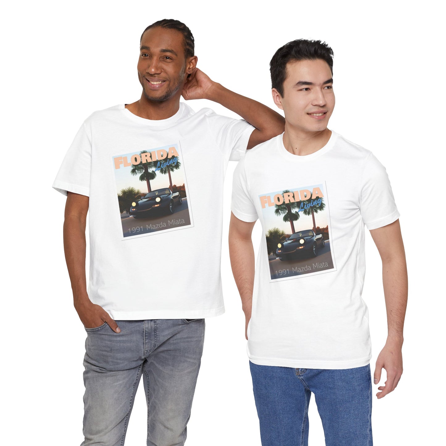 Mazda Miata Art Deco Vintage Tee