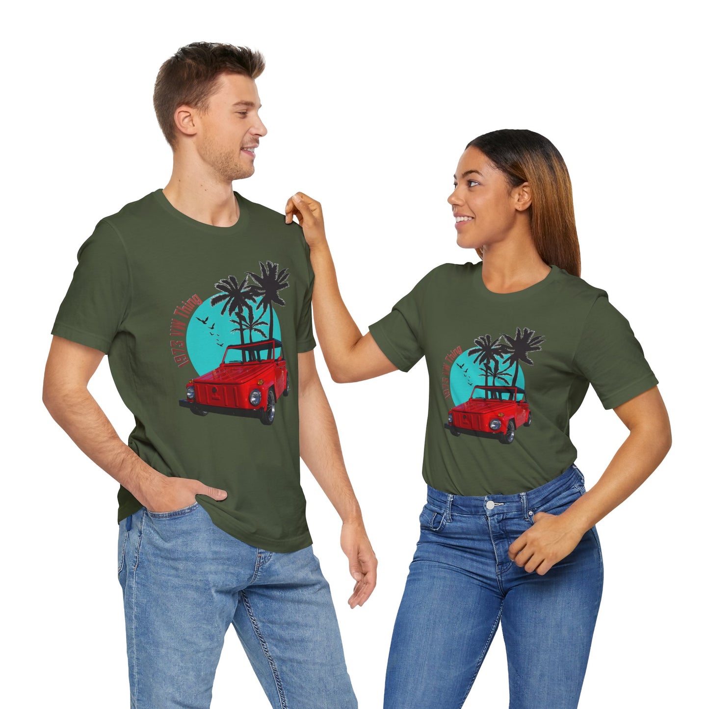 Retro VW Thing Beach Vibes Unisex Tee