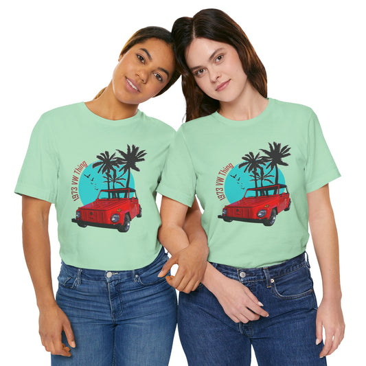Retro VW Thing Beach Vibes Unisex Tee