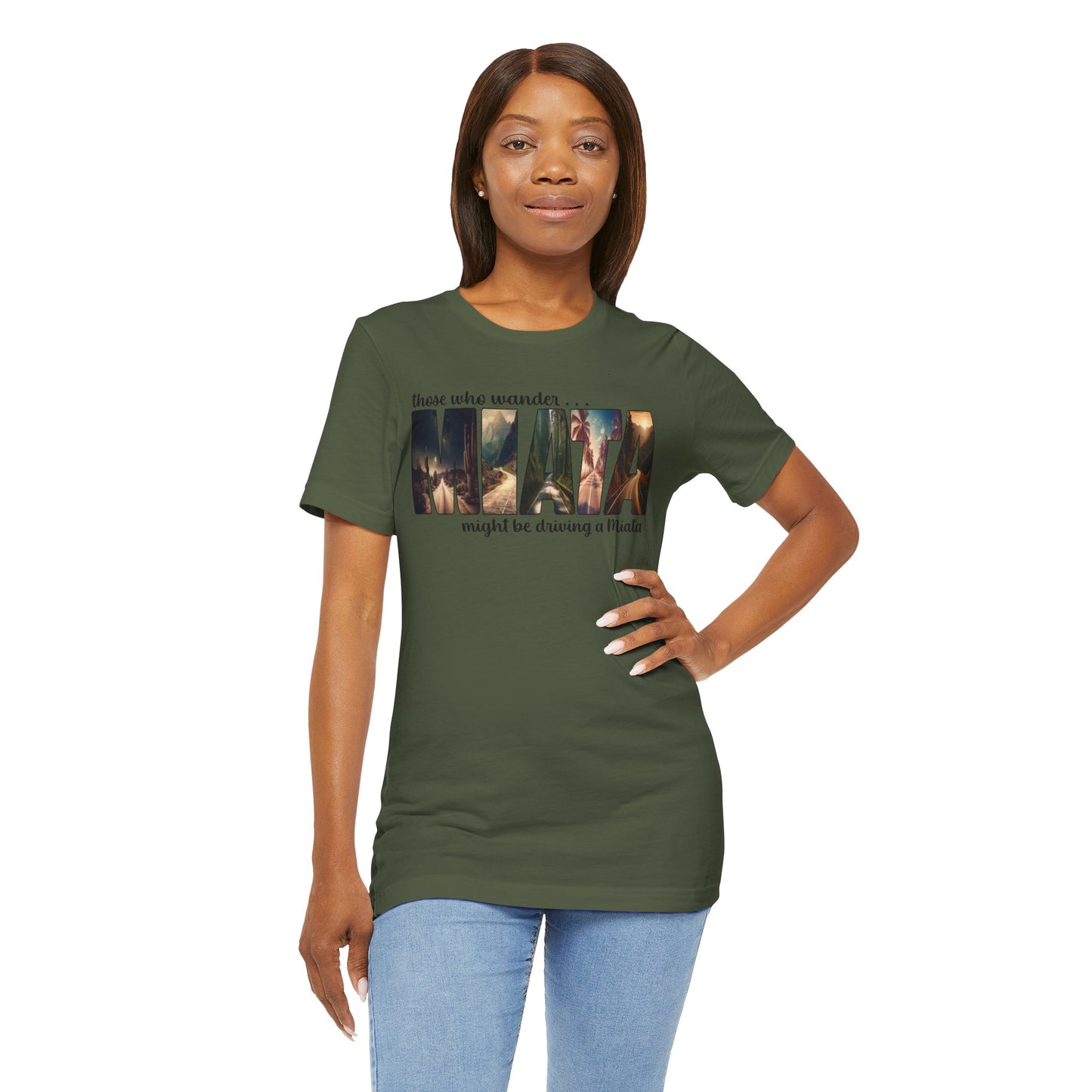 All Who Wander Miata Lover's Tee