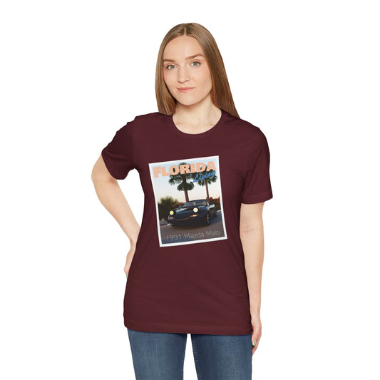 Mazda Miata Art Deco Vintage Tee