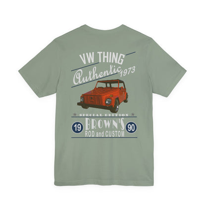 Vintage VW Thing Tee - Special Edition - Back Graphic