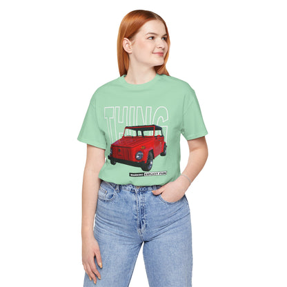 VW Thing "Warning: Explicit Fun" Graphic Tee