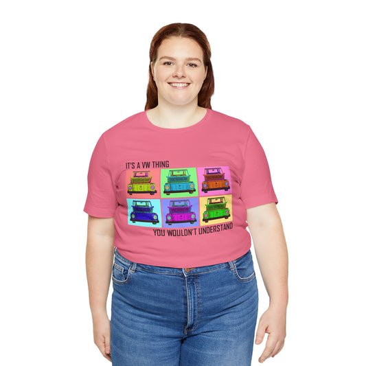 VW Lover's Unisex Jersey Tee - "It's a VW Thing You Wouldn't Understand"