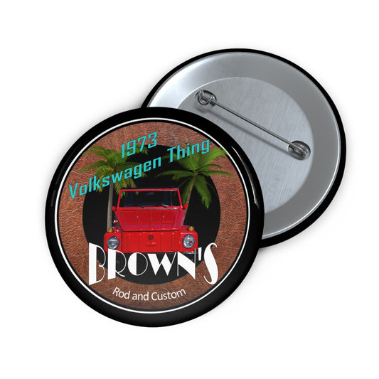 Collector's Edition: 1973 VW Thing LOGO Button 2.5"