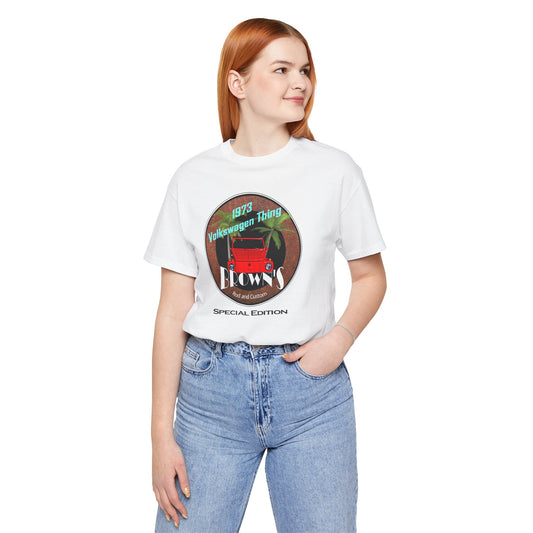 Retro Volkswagen Thing Short Sleeve Tee - 1973 Vintage Car Design